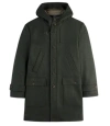 Fay Patch-pocket Single-breasted Coat In Black