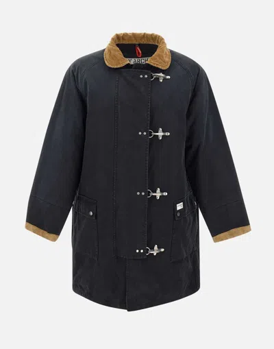 Fay 4 Ganci Coat In Black