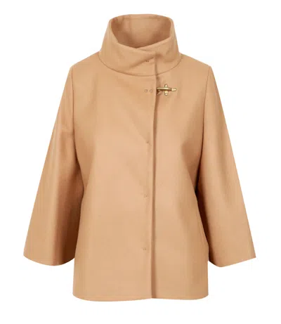 Fay Jackets Camel In Orange