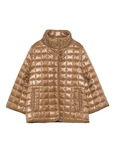 FAY FAY NYLON QUILTED CAPE