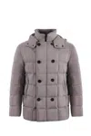 Fay Jackets Gray In Gray