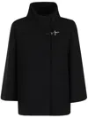 Fay Jacket With Front Pockets And High Collar In Multicolor