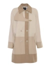 FAY JAQUELINE DOUBLE-BREASTED TRENCH COAT