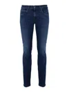 Fay 5-pocket Denim Trousers In Blue