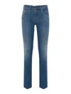 Fay Five-pocket Denim Jeans In Blue