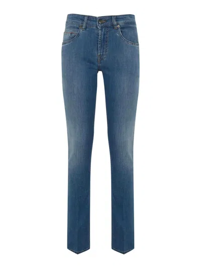 Fay Five-pocket Denim Jeans In Blue