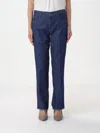 Fay Cotton Pants In Blue 1