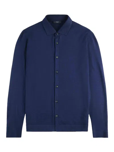 Fay Jersey F16 In Blue