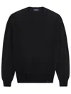 Fay Jumper In Merinos Wool Knit In Nero