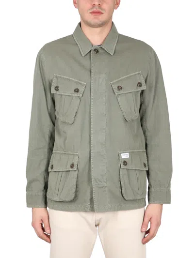 Fay Jungle Jacket In Gray