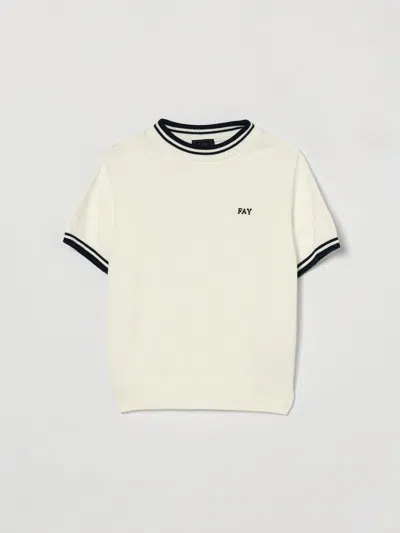 Fay Junior Kids'  毛衣 儿童 颜色 象牙色 In White