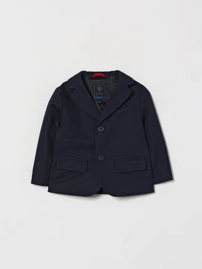 Fay Junior Babies'  Blazer Kids Color Blue In Black