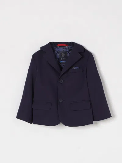 Fay Junior Blazer  Kids Color Blue
