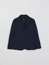 Fay Junior ブレザー  ボーイ カラー ブルー In Black