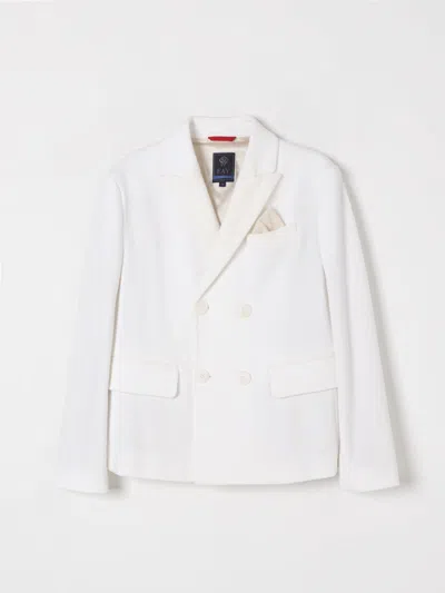 Fay Junior Kids' Blazer  Kinder Farbe Silber