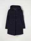 Fay Junior Coat  Kids Color Blue In Black
