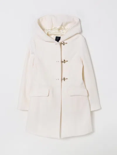 Fay Junior Coat  Kids Color White In Neutral