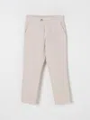 Fay Junior Pants  Kids Color Beige In Beige