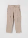 FAY JUNIOR PANTS FAY JUNIOR KIDS COLOR BEIGE,G19577022