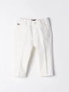 FAY JUNIOR PANTS FAY JUNIOR KIDS COLOR IVORY,F30293044