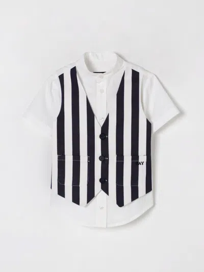 Fay Junior Shirt  Kids Color Ivory