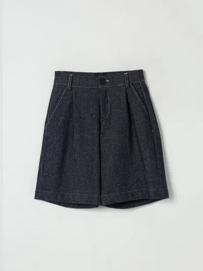 Fay Junior Shorts  Kids Color Blue