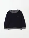 FAY JUNIOR SWEATER FAY JUNIOR KIDS COLOR BLUE,G19906009