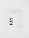 Fay Junior Sweater  Kids Color Ivory In White