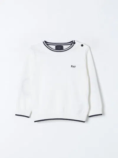 Fay Junior Sweater  Kids Color White