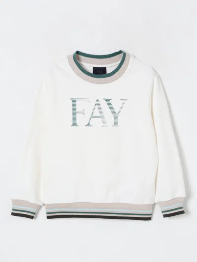 Fay Junior Sweater  Kids Color Yellow Cream