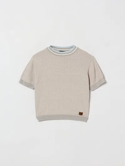 Fay Junior Kids'  T恤 儿童 颜色 米色 In Neutral
