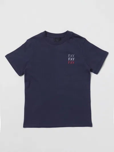 Fay Junior T-shirt  Kids In Blue