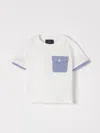 Fay Junior T-shirt  Kids Color Ivory In Ivory