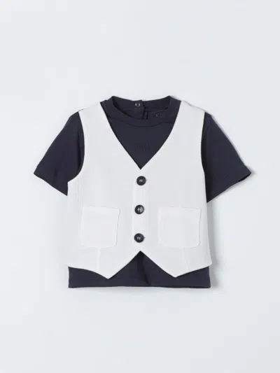 Fay Junior Babies' T-shirt  Kids In Navy
