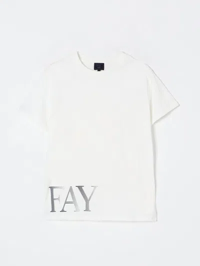 Fay Junior T-shirt  Kids Color White