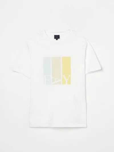 Fay Junior T-shirt  Kids Color White
