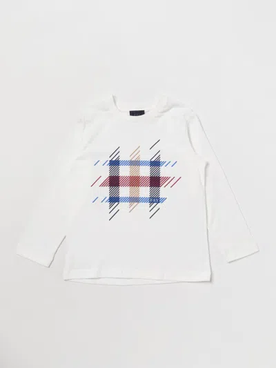 Fay Junior Kids' T-shirt  Kinder Farbe Weiss In White