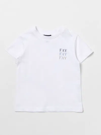 Fay Junior T-shirt  Kids Colour White