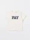Fay Junior T-shirt  Kids Color White In White