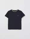 Fay Junior Kids' Tシャツ  ボーイ カラー ブルー In Blue