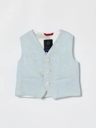 Fay Junior Babies' Vestcoat Kids  In Blue