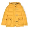 Fay Junior Yellow Jacket With Hood In Giallo