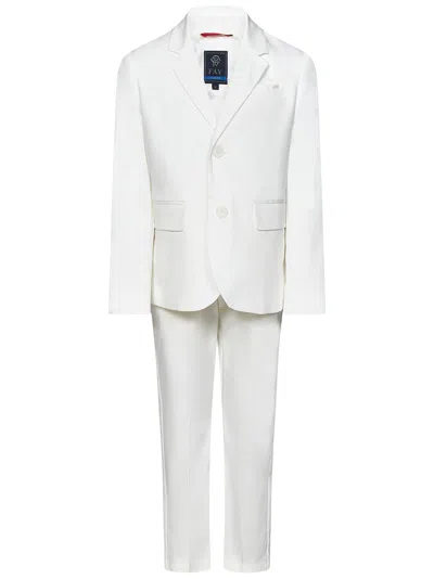 Fay Kids Set In White