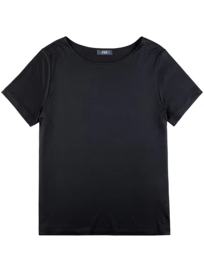 Fay Klassisches T-shirt In Black