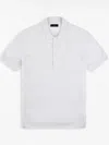 Fay Knitted Polo Shirt In Grau