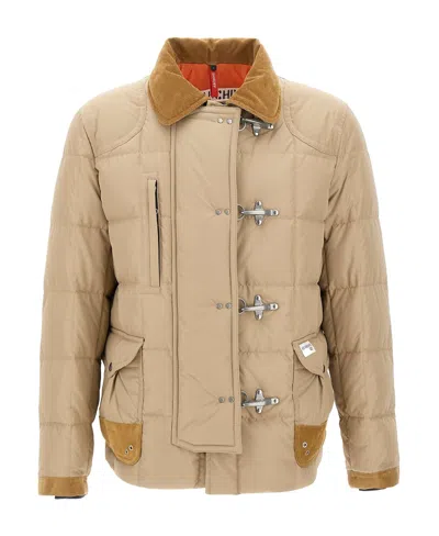 FAY BUCKLE LAPEL DOWN JACKET