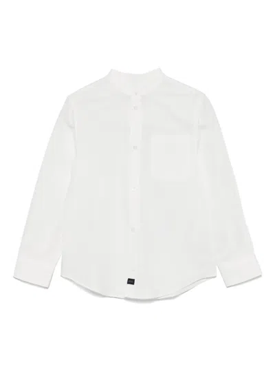 Fay Kids' Linen Shirt