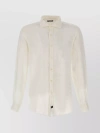 FAY LINEN SHIRT WITH BUTTONED CUFFS AND REGULAR FIT