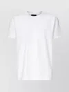 Fay Logo Crew Neck T-shirt In White