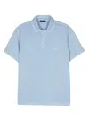 Fay Light Blue Polo In Blue